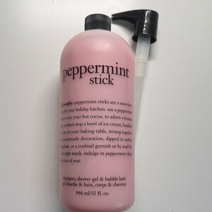 Philosophy Pink Peppermint Stick shower gel/shampoo NEVER OPENED!!!